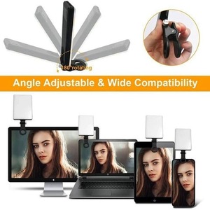 Iluminación fotográfica de fábrica 60 LED Luz de relleno de temperatura de color ajustable para computadora portátil Ilumina tus videos Película de <span class=keywords><strong>YouTube</strong></span> - Product Image 6