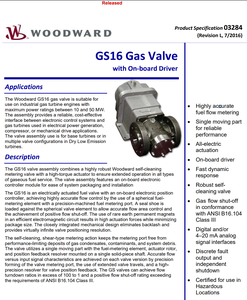 03284 GS16 Remplacement de l'agent de combustion au gaz pour WOOD WARD avec pilote embarqué GS 16 Remplacement pour WOOD WARD Fabriqué en Chine - Product Image 4