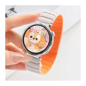 Correa de Silicona para Reloj Samsung Galaxy Watch7 6 5 4 6, Hebilla Magnética, Correa Deportiva para Reloj Inteligente para Mujer, Compatible con Huawei Watch GT5 - Product Image 2