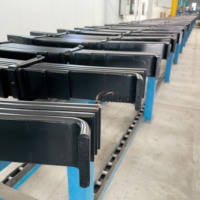 Pièces de suspension à ressorts à lames pour camions et semi-remorques, composant en acier de remplacement pour essieu de service lourd, plaque de bague