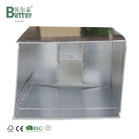 Boîtes isothermes personnalisées portables en aluminium, étanches, à impression double face, gaufrées, pour la chaîne du froid alimentaire, en matériaux recyclés