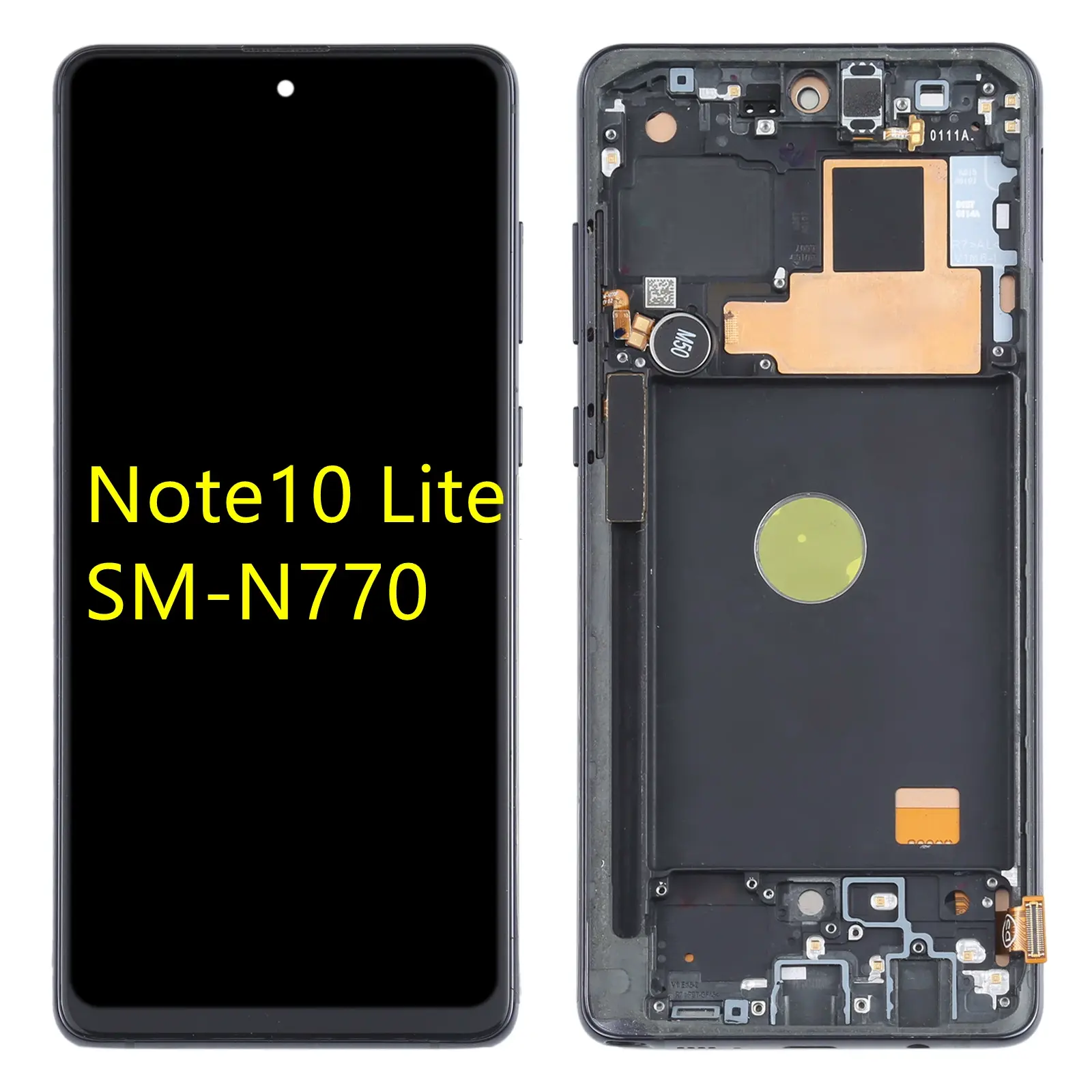 For Samsung Note 10 Lite oled screen with frame