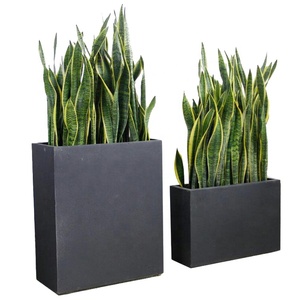 Chine Vente en gros Boîte de fleurs bon marché Vase à fleurs pour décoration extérieure Boîtes en fibre de verre - Product Image 4