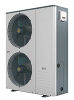 Chauffe-eau à pompe à chaleur air-eau haute efficacité 8 kW - 100 kW, technologie DC Inverter EVI, R410A, acier inoxydable, certifié CE ISO