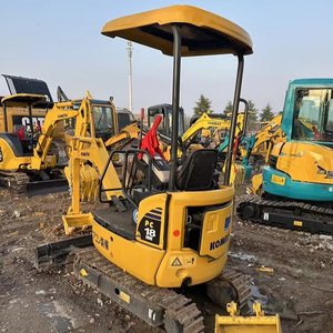 Excavatrice d'occasion Komatsu PC30MR, mini-excavatrice hydraulique, faible nombre d'heures, haute efficacité, machine de construction compacte en stock - Product Image 3
