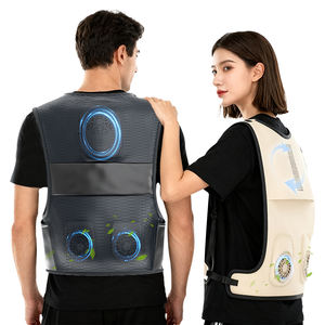 Gilet con Ventilatore, Tuta di Raffreddamento, Giacca Estiva con Ventilatore per Uomo, Abbigliamento Outdoor - Product Image 1