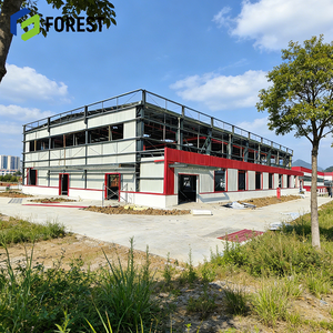 Entrepôt métallique à poutres libres du Texas avec isolation en laine de roche – Cadre en panneaux EPS en acier commercial, économique et durable - Product Image 1