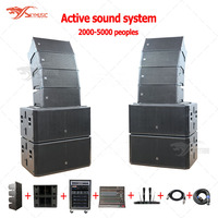 Système de sonorisation Line Array actif 2x10 pouces pour 2000-5000 personnes