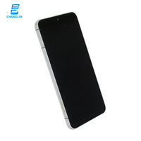 Écran LCD de remplacement AMOLED d'origine pour Samsung S22 avec cadre, écran de téléphone portable Galaxy S22 Pantalla