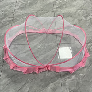 High Quality Portable Infant Foldable Baby Mosquito <strong>Net</strong> Summer Bed Tent Folded Features Full Mesh <strong>Cradle</strong> Accessories - Product Image 4