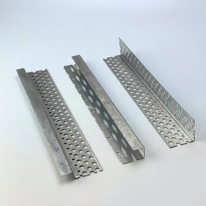 Cornière en acier galvanisé perforé moderne 25x25mm pour <span class=keywords><strong>protection</strong></span> murale de cloison sèche - Product Image 1