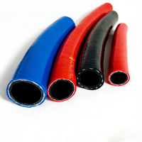 Tuyau d'air flexible en PVC haute pression de 1 pouce (4 mm) d'épaisseur, durable, résistant à l'eau, à l'huile et à l'air, avec une pression nominale de 20-40 bars, résistant à l'huile