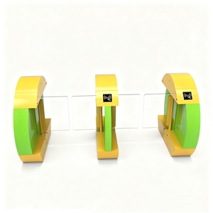 Torniquete Peatonal Oscilante Colorido con Motor Sin Escobillas, Reconocimiento Facial, Tarjeta RFID IC, 0.2s Anti-Pellizcos, Anti-Empuje, Bidireccional, IP55 - Product Image 4