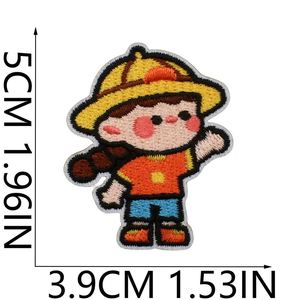 Parches Bordados Termoadhesivos de Niña y Niño para Decoración de Ropa y Bolsas Infantiles - Product Image 6