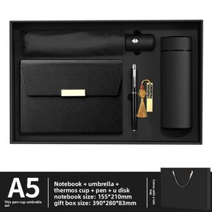 Coffret Cadeau Personnalisable : Carnet en Papier Dowling, Tasse Isotherme, Parapluie, Colle Sans Fil – Idéal pour Réunions Annuelles d'Entreprise - Product Image 6