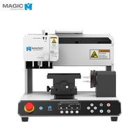 MAGIC-E7 Machine de gravure et de découpe de bijoux tout-en-un, CNC plat et rotatif, plaque nominative, anneaux, bracelets, fraisage 3D, gravure