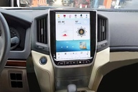 Autoradio Android 13 style Tesla RoadNavi pour Toyota Land Cruiser 2016-2020, lecteur multimédia de voiture, Carplay sans fil, 4G