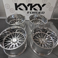 Ruedas Forjadas China Forged Wheels Co. 22x12 24x12 24x14 26x16 28x16 con Tapa Central Flotante Personalizada 8x170 8x180 8x6.5 6x5.5 Ruedas Forjadas para Camioneta
