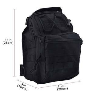 Free Sample Tactical Bag Single Crossbody Shoulder Messenger Chest Bag Casual Office Tactical Satchel <b>Small</b> Tool <b>Backpack</b> Bag - Product Image 3