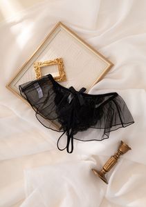 Braguitas de encaje de nailon Beauty Lady al por mayor, de cintura media, sexys, transparentes, con encaje en la parte trasera, lote de bragas de encaje para mujer, ropa interior, lencería. - Product Image 4