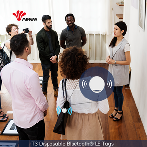 Étiquettes de clés jetables de suivi de localisation intérieure, la plus petite étiquette Ble bon marché portable ibalise Bluetooth - Product Image 6