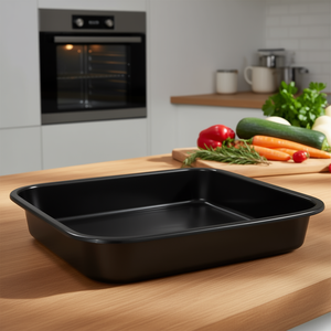 Plat à rôtir carré KARL KRGER 32 x 22 x 6,5 cm, plaque de cuisson antiadhésive pour utilisation au four - Product Image 3