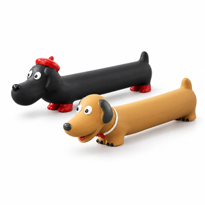 Juguete para Perros <span class=keywords><strong>de</strong></span> Látex Natural, con Sonido, en Forma <span class=keywords><strong>de</strong></span> Salchicha Larga, Juguete Masticable Interactivo para Entrenamiento <span class=keywords><strong>de</strong></span> Cachorros - Product Image 1