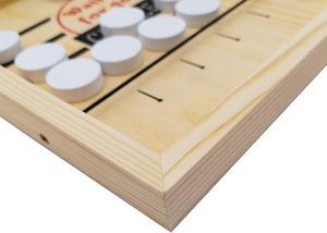 Catapulta ajedrez escritorio de madera Mini juego de mesa de Hockey 2 jugadores juego de batalla familia juguetes interactivos ajedrez de madera - Product Image 5