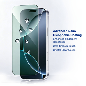 ฟิล์มกระจกนิรภัยกันแสงสีฟ้าสีเขียว ป้องกันรังสี UV สำหรับ iPhone 18 ซีรีส์ - Product Image 4