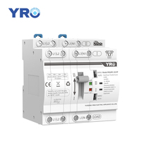 YRO YRQ4PC-63 4P 63A 400V Prix d'usine Interrupteur de transfert automatique double alimentation Rail DIN 4p Mini ATS Interrupteur de commutation