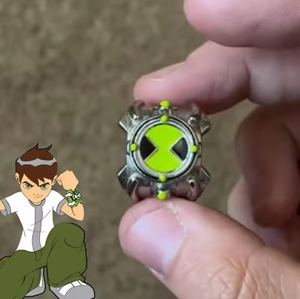 Superventa Anillo de Cosplay del Omnitrix de Ben 10 Unisex Estilo Punk Gótico a la Moda con Personalidad Accesorios de Joyería - Product Image 1