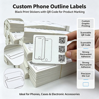 Etiquetas con Adhesivo, Código de Barras de Marca Registrada, Código QR de Trazabilidad, Número de Serie, Película Interna, Adhesivo Fuerte, Resistente al Agua