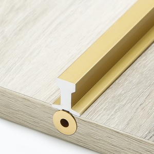 Outil de redressage sans poignée en alliage d'aluminium, style monobloc, pour panneaux de porte de placard, fixation murale non amovible, simple - Product Image 6