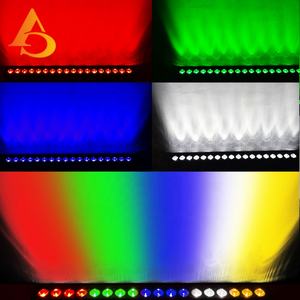 Barra de Píxeles LED de 18 Piezas de 12 W DMX 512 RGBWA 5 en 1 con Efecto de Flujo de Color, Iluminación Profesional para Pared - Product Image 6