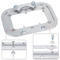Plateau de relocalisation de batterie en alliage d'aluminium, support de maintien pour batterie Optima jaune bleu rouge Top 34 34/78 D34 D34/78 34M