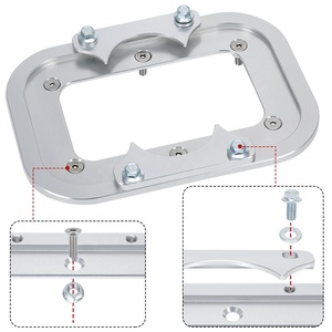 Bandeja de aleación de aluminio para Baterías <span class=keywords><strong>Optima</strong></span>, soporte de batería de aleación de aluminio, amarillo, azul, rojo, Top 34 34/78 D34 D34/78 34M - Product Image 3