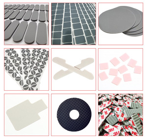 Custom Die Cut Silicone <strong>Non</strong> <strong>Slip</strong> <strong>Furniture</strong> <strong>Pads</strong> Self Adhesive Customized Anti-<strong>slip</strong> Adhesive <strong>Pad</strong> - Product Image 2