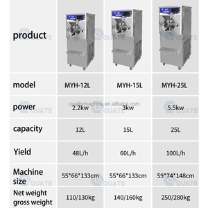Équipement <span class=keywords><strong>à</strong></span> crème glacée dure haute capacité, <span class=keywords><strong>machine</strong></span> <span class=keywords><strong>à</strong></span> crème glacée <span class=keywords><strong>italienne</strong></span>, <span class=keywords><strong>machine</strong></span> <span class=keywords><strong>à</strong></span> crème glacée dure faite <span class=keywords><strong>maison</strong></span> - Product Image 6
