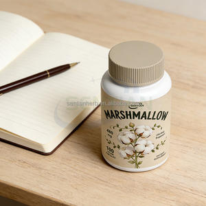 Cápsulas de Raíz de Malvavisco 480 mg, Venta al por Mayor OEM/ODM - Soporte Herbal para la Raíz de Malvavisco - Alto en Fibra Soluble de Mucílago, Vegano - Product Image 4