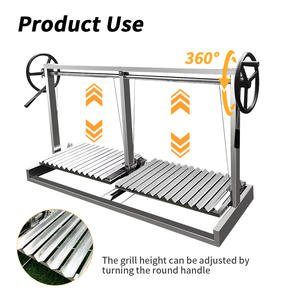 เตาบาร์บีคิวกลางแจ้ง สแตนเลส แบบอัสาโด ปาร์ริลลัส กาวโช ซานตามาเรีย อาร์เจนตินา ซานตามาเรีย บาร์บีคิว - Product Image 4