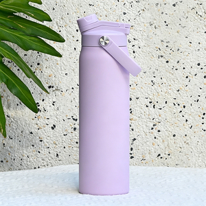 Custom Logo 1000ml Stainless Steel Water Bottle with Dust Proof Straw Vacuum <b>Insulated</b> Travel <b>Flask</b> Wholesale Drinkware - Product Image 1