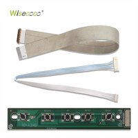 Panel LCD IPS 10.1 Inci 1920x1200, Kecerahan Tinggi 650 Nits, 30 Pin EDP CTP Touch TFT LCD Display dengan Papan Kontrol