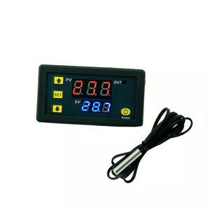 नई एलईडी डिजिटल दोहरी प्रदर्शन तापमान नियंत्रक स्मार्ट थर्मामीटर W3230 माइक्रो कंप्यूटर थर्मोस्टेट - Product Image 6