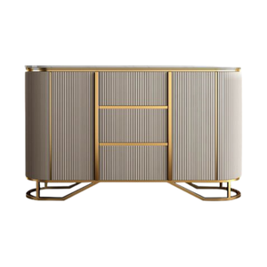 Mobile e Credenza <span class=keywords><strong>da</strong></span> <span class=keywords><strong>Soggiorno</strong></span> Moderni di Lusso con Design a Pannelli, in Legno Ecologico per Uso Alberghiero, Fabbricato in Cina - Product Image 6
