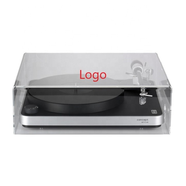 Clear Turntable Anti-dust Display Cover Box Acrylic Cover for Turntable