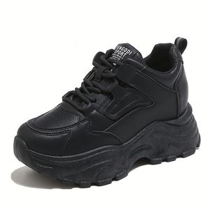 Zapatillas Deportivas con Plataforma Blanca DareSee, Calzado Elevado con Estilo, Versátiles para Mujeres de Baja Estatura y Festivales de Música - Product Image 2