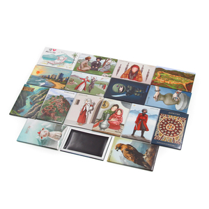 แม่เหล็กติดตู้เย็นโลหะพิมพ์ภาพความละเอียดสูงรูปทรงสี่เหลี่ยมผืนผ้า - Product Image 6