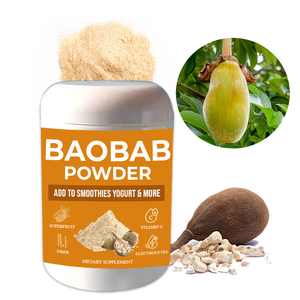 Poudre de Baobab Biologique OEM avec Électrolytes, <span class=keywords><strong>Fer</strong></span> et <span class=keywords><strong>Vitamine</strong></span> C pour Adultes - Product Image 1