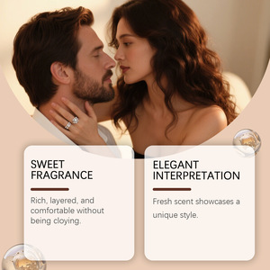 Parfum floral romantique à la rose et à la vanille 15ml Portable pour femmes - Product Image 4