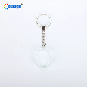 LLavero de diferentes formas de cristal, llaveros de impresión personalizada por sublimación, Logo <span class=keywords><strong>BSK</strong></span>-<span class=keywords><strong>01</strong></span>-07 - Product Image 5